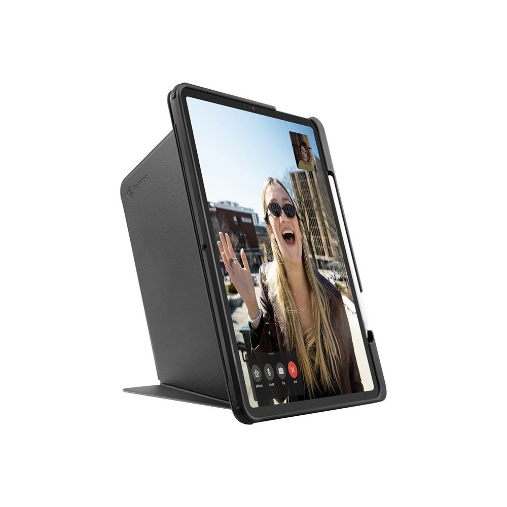 Чехол Tomtoc PU/TPU/PC Tri-use Folio B02 для iPad Pro 12.9" (2021/22). Цвет: чёрный