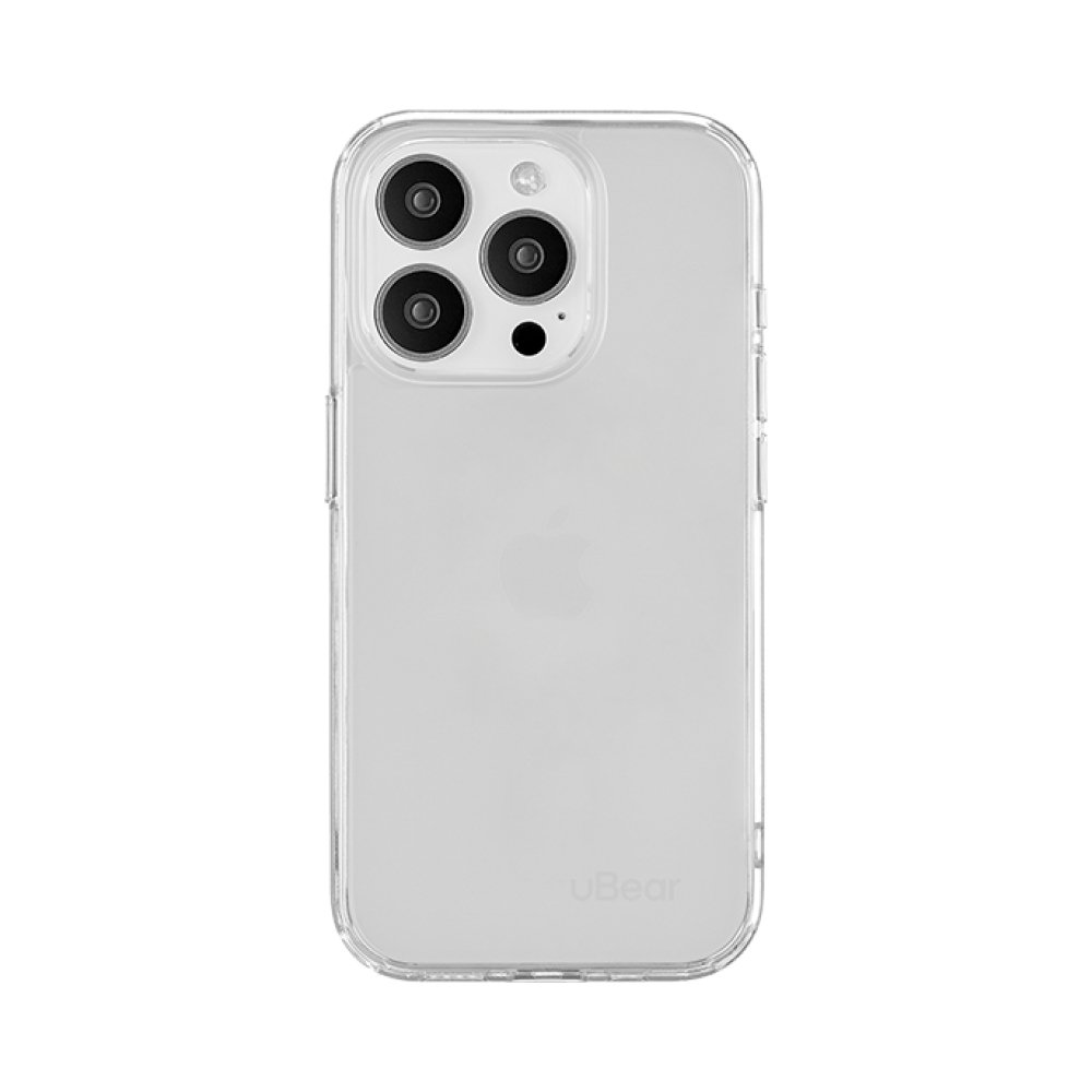 Чехол Ubear Real Case для iPhone 15 Pro Max, усиленный. Цвет: прозрачный