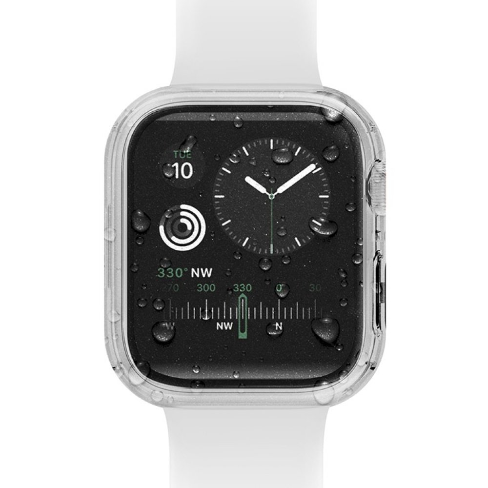 Чехол Uniq Nautic +9H glass влагозащищённый IP68 для Apple Watch 41мм. Цвет: прозрачный