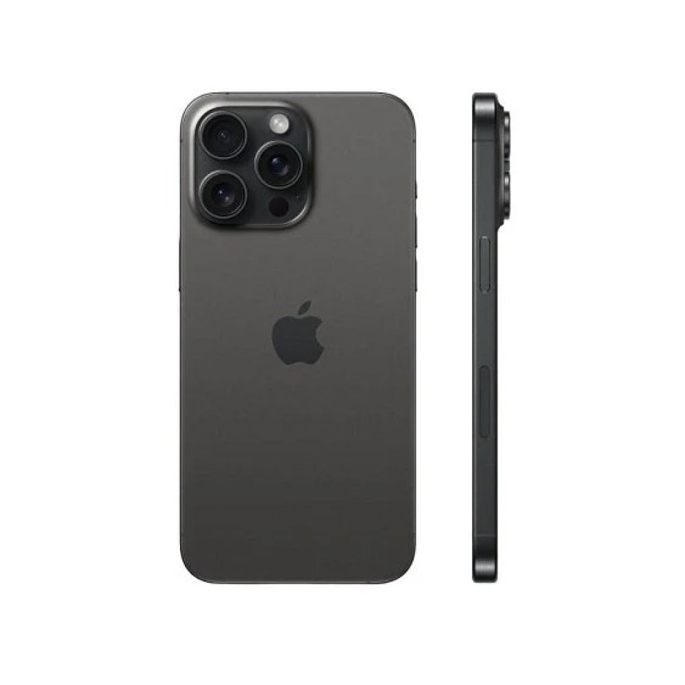 Смартфон Apple iPhone 15 Pro 128 ГБ (dual nano-SIM). Цвет: "Черный Титановый"