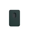 Кожаный чехол-бумажник MagSafe для iPhone Forest Green