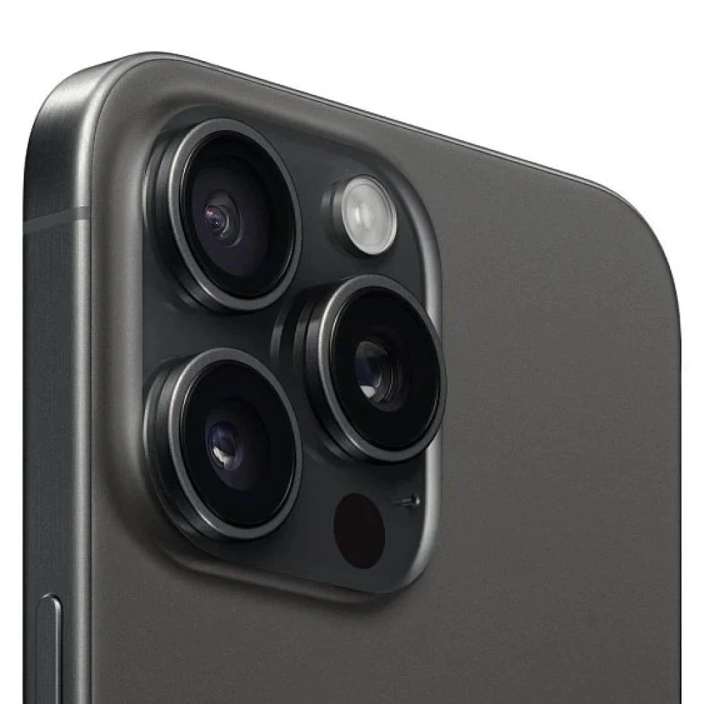 Смартфон Apple iPhone 15 Pro 256 ГБ (nano-SIM + eSIM). Цвет: "Черный Титановый"