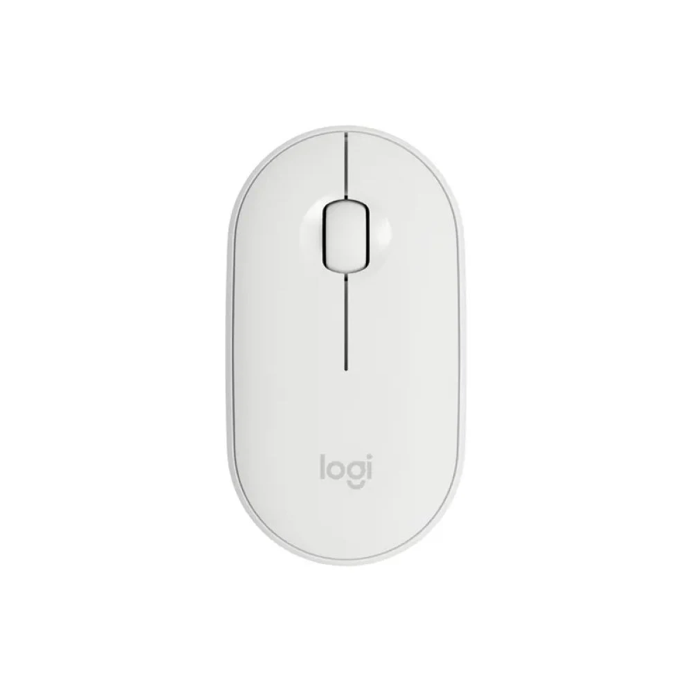 Беспроводная компьютерная мышь Logitech Pebble M350 Цвет: белый