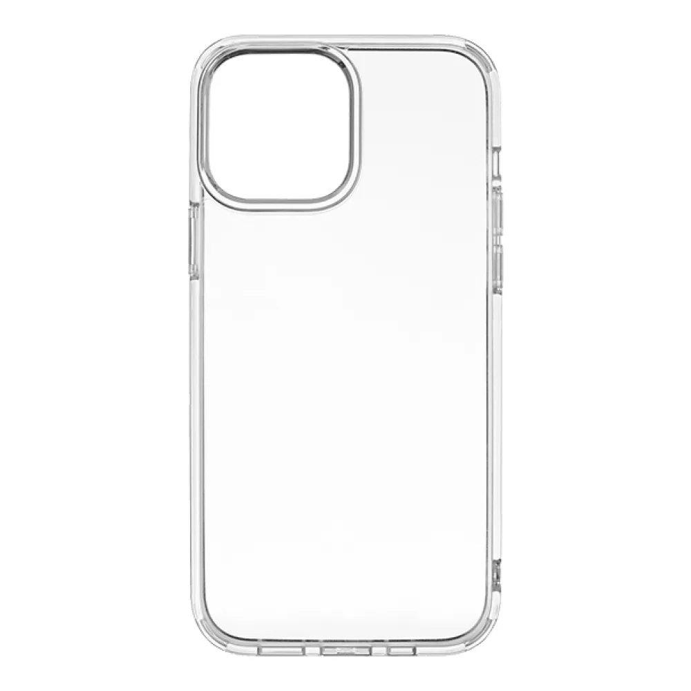 Чехол Ubear Real Case для iPhone 13 Pro, усиленный, текстурированный. Прозрачный