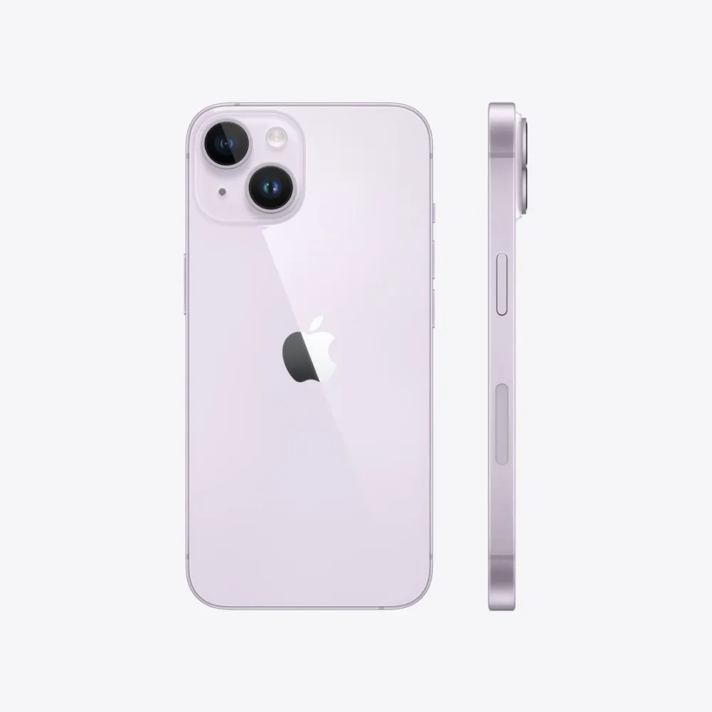 Смартфон Apple iPhone 14 256 ГБ (nano-SIM + eSIM). Цвет: фиолетовый