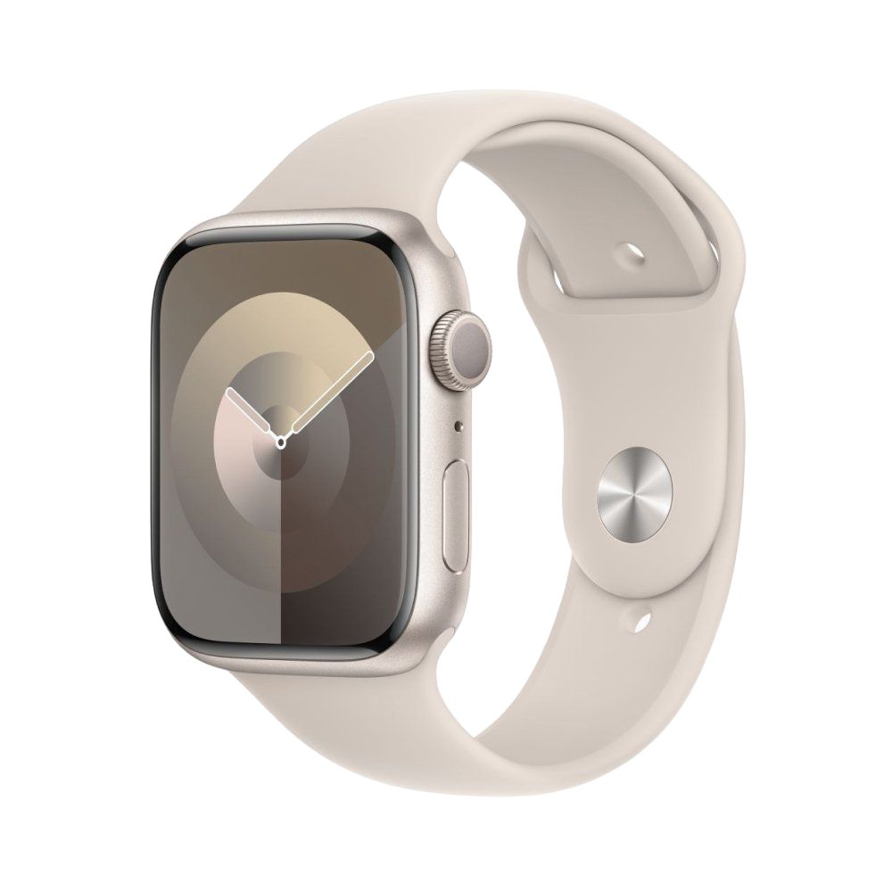 Apple Watch Series 9, 41мм, корпус из алюминия цвета "Сияющая звезда"