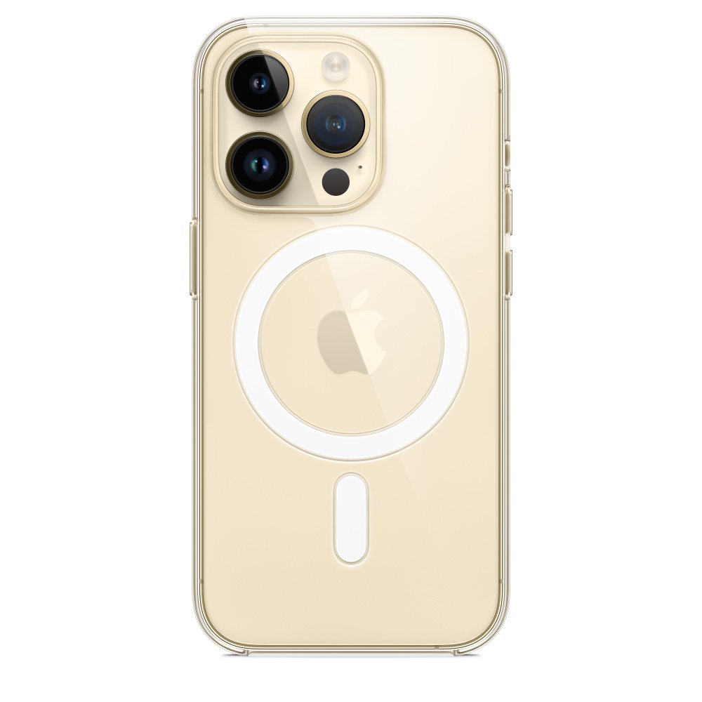 Прозрачный чехол MagSafe для iPhone 14 Pro Clear Case with MagSafe