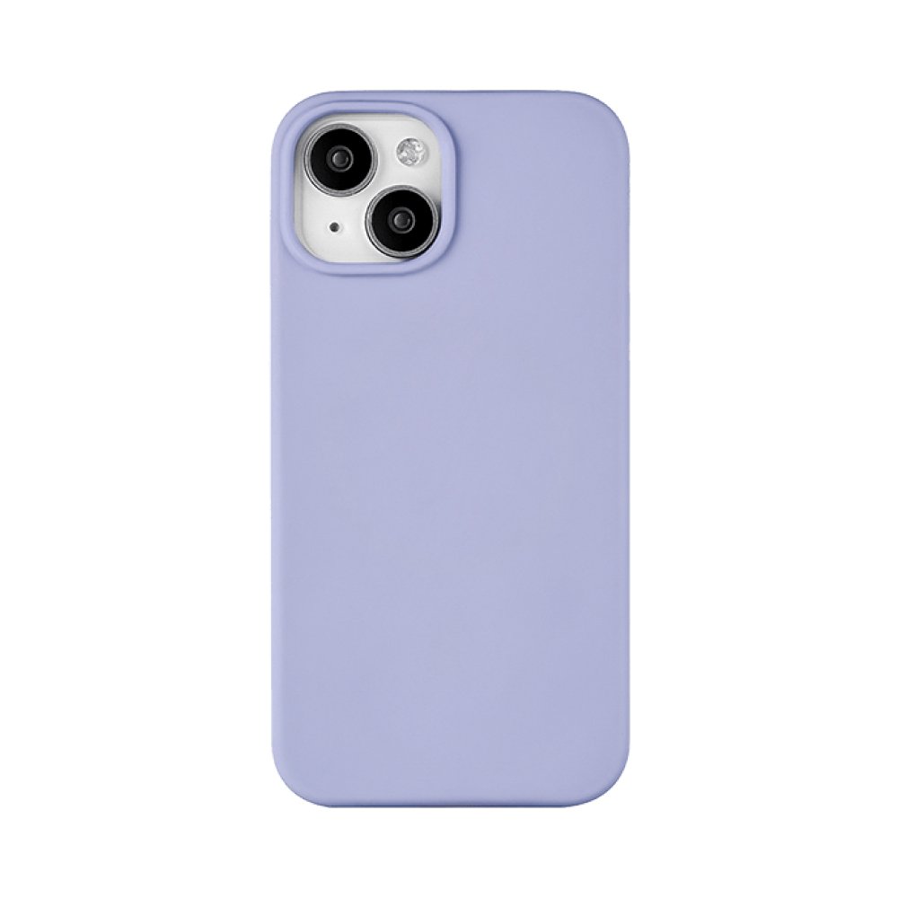 Чехол Ubear Touch Mag Case для iPhone 15, софт-тач силикон. Цвет: лавандовый