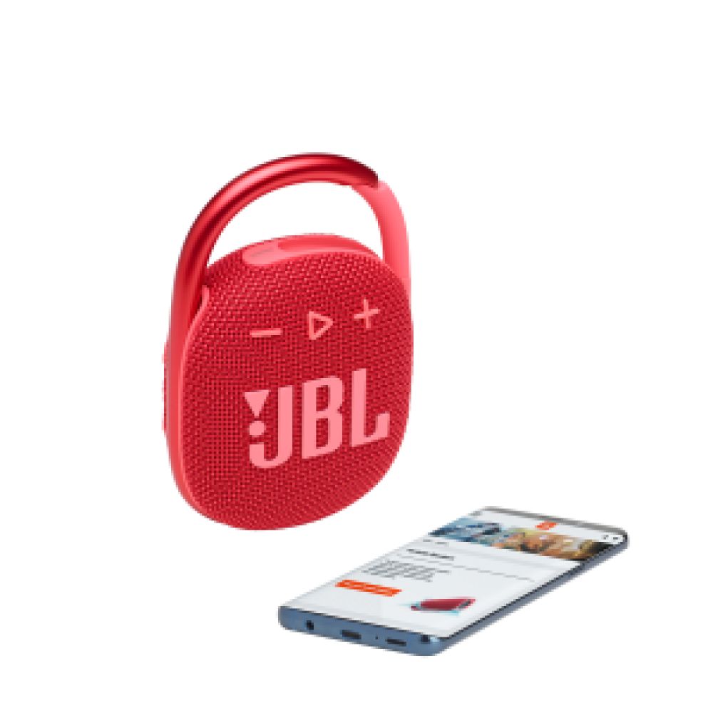 Акустическая система JBL Clip 4. Цвет: красный