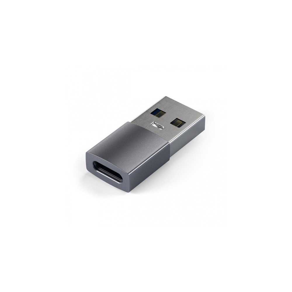 USB адаптер Satechi Type-A to Type-C. Цвет серый космос