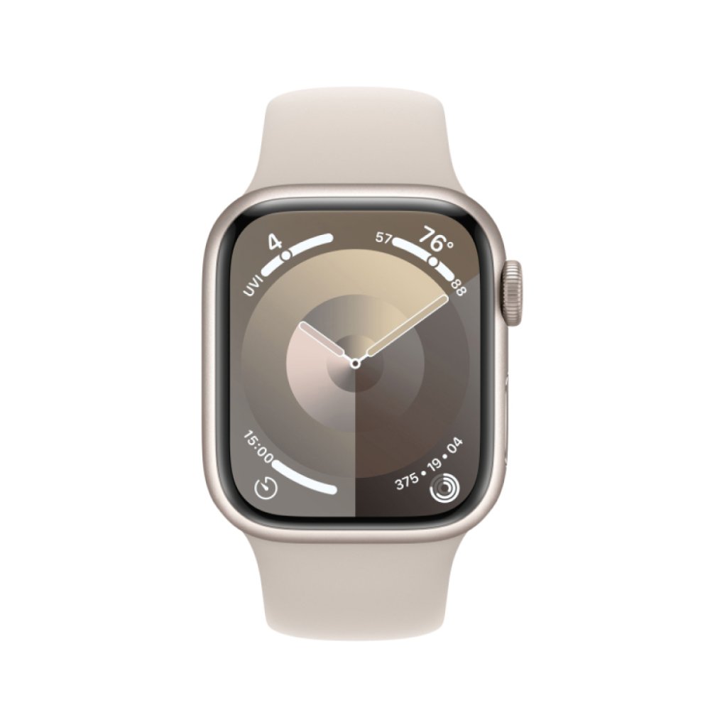 Спортивный ремешок Apple для Apple Watch 41мм, размер S/M. Цвет: "Сияющая звезда"