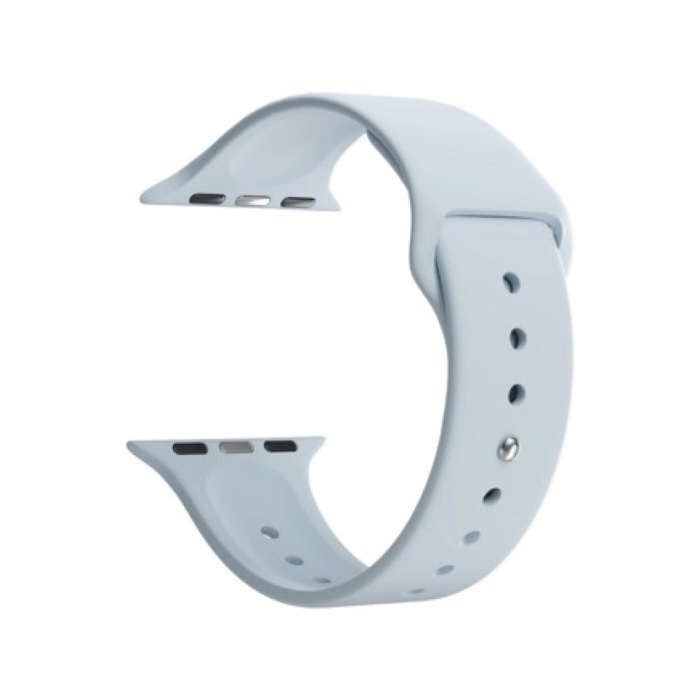 Ремешок силиконовый Lyambda Premium Altair для Apple Watch 38/40/41мм. Цвет: синий