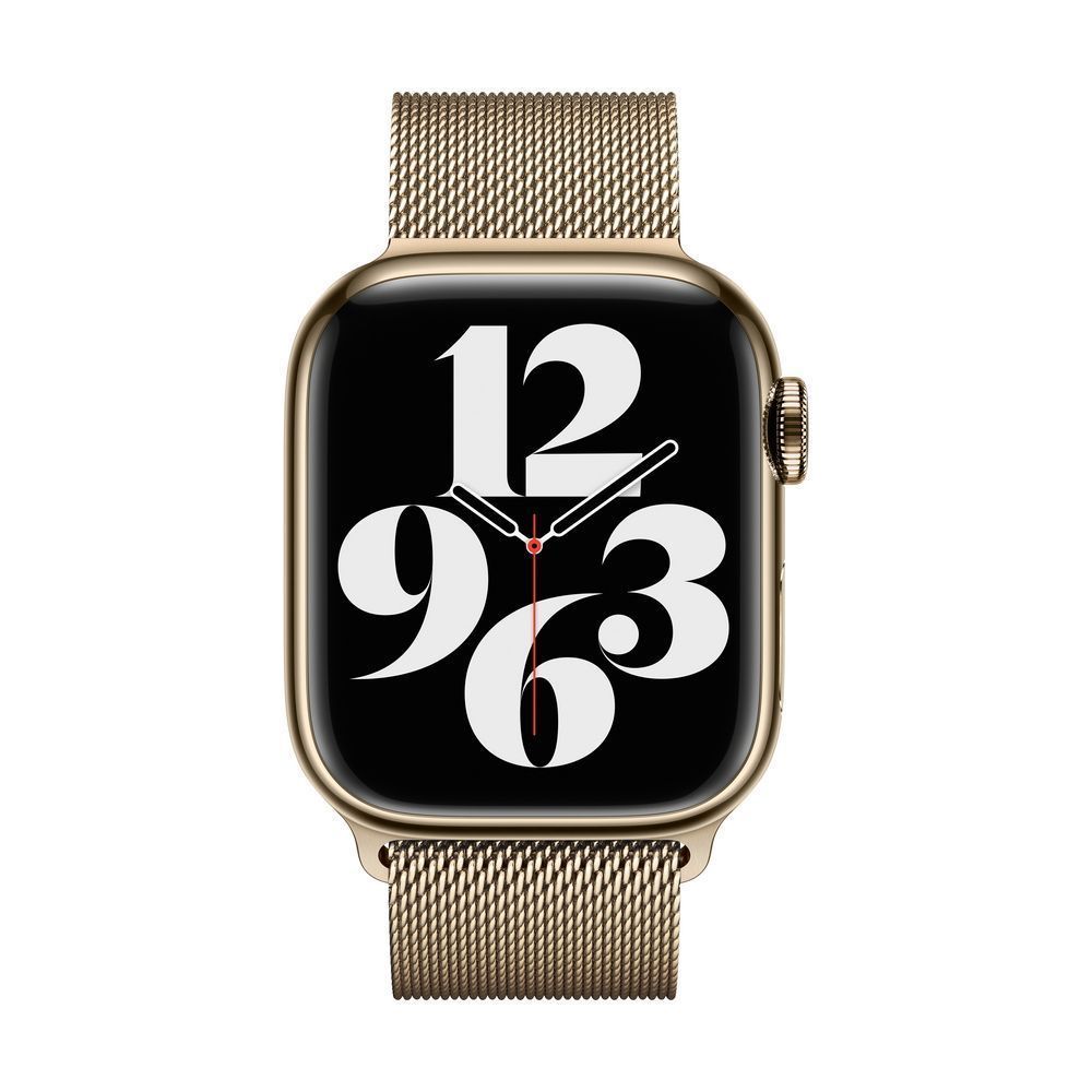Миланский сетчатый браслет Apple для Apple Watch 41мм. Цвет: золотой