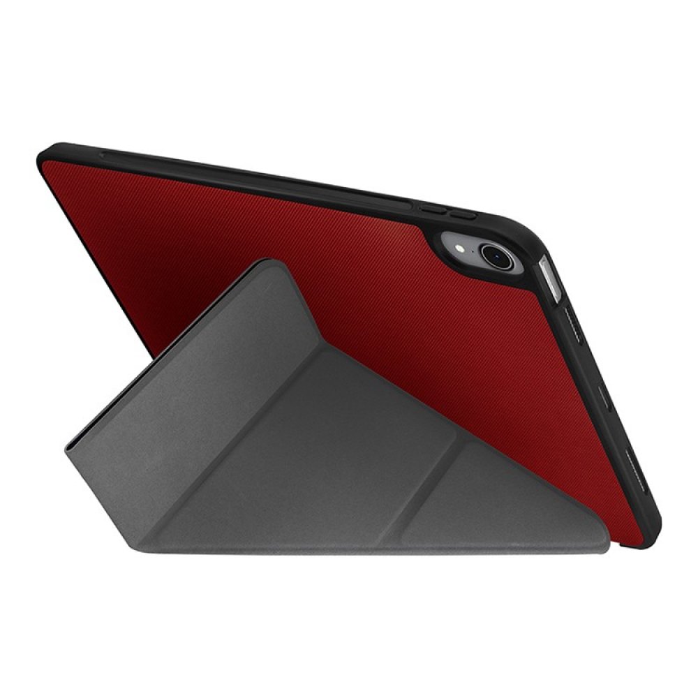 Чехол Uniq Transforma Rigor для Apple iPad Air 10.9 (2022), антимикробный. Цвет: красный