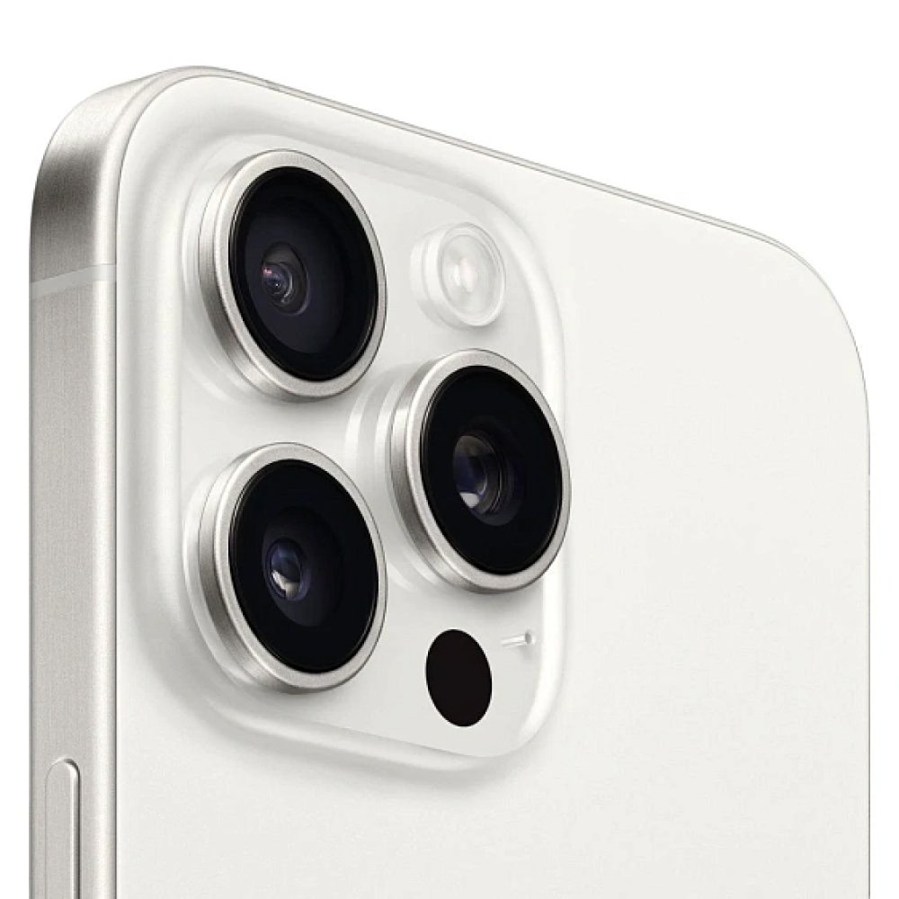 Смартфон Apple iPhone 15 Pro 256 ГБ (nano-SIM + eSIM). Цвет: "Белый Титановый"