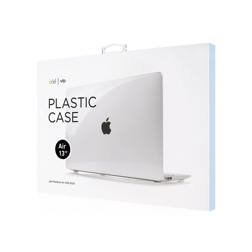 Чехол защитный vlp Plastic case для MacBook Air 13" 2022. Цвет: прозрачный