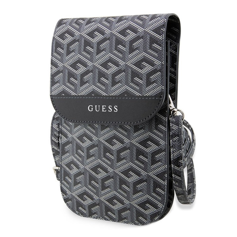 Сумка Guess Wallet Bag G CUBE для iPhone. Цвет: чёрный