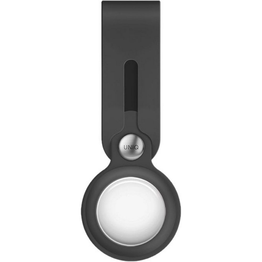 Силиконовый чехол Uniq Vencer для AirTag. Цвет: тёмно-серый