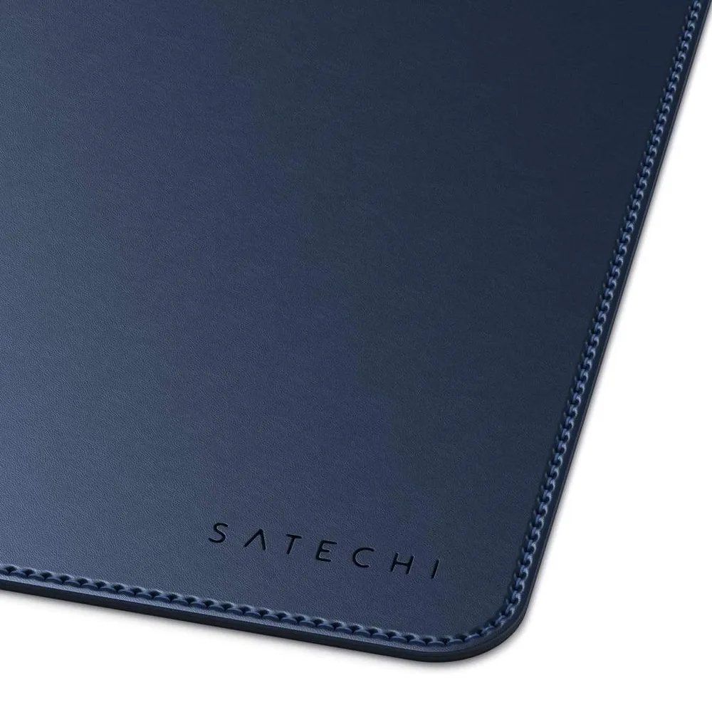 Коврик Satechi Eco Leather Deskmate, эко-кожа 58.5*31 см. Цвет: синий