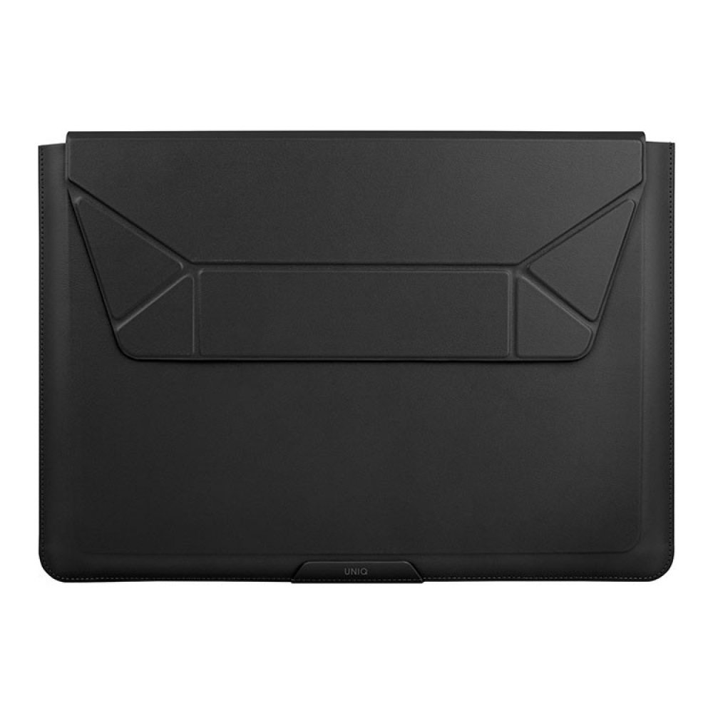 Чехол Uniq Oslo V2 PU leather для ноутбуков 14". Цвет: чёрный