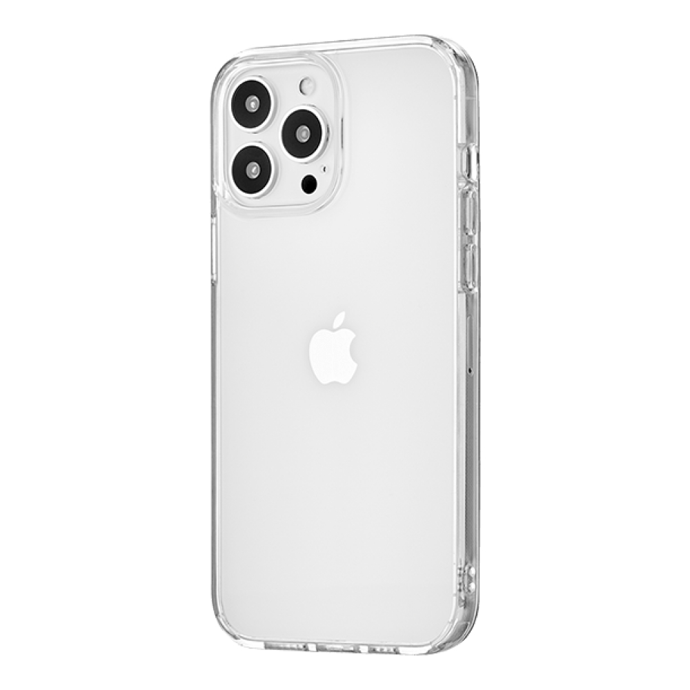 Чехол Ubear Real Case для iPhone 13 Pro Max, усиленный, текстурированный. Прозрачный
