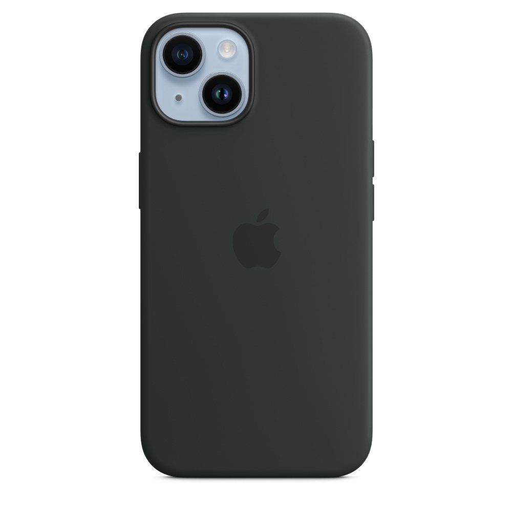 Силиконовый чехол MagSafe для iPhone 14 Silicone Case with MagSafe - Midnight