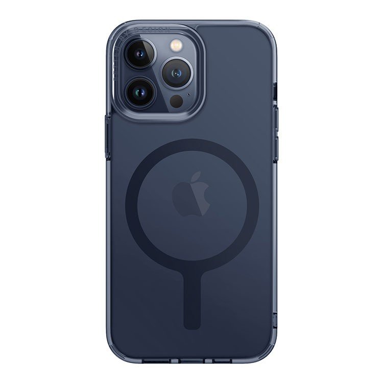 Чехол Uniq Lifepro Xtreme AF Smoke MagSafe для iPhone 15 Pro Max. Цвет: синий