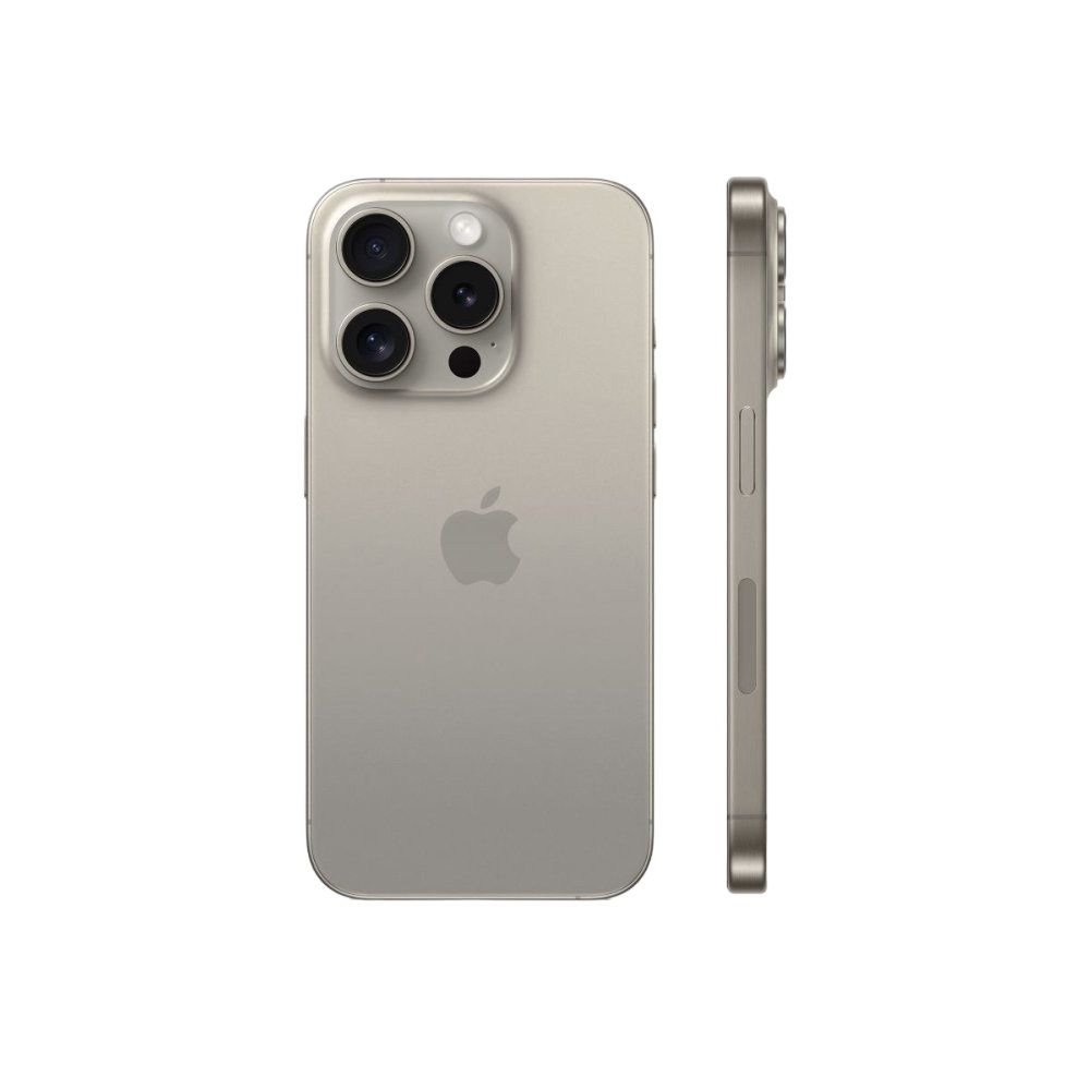 Смартфон Apple iPhone 15 Pro 512 ГБ (nano-SIM + eSIM). Цвет: "Природный Титановый"