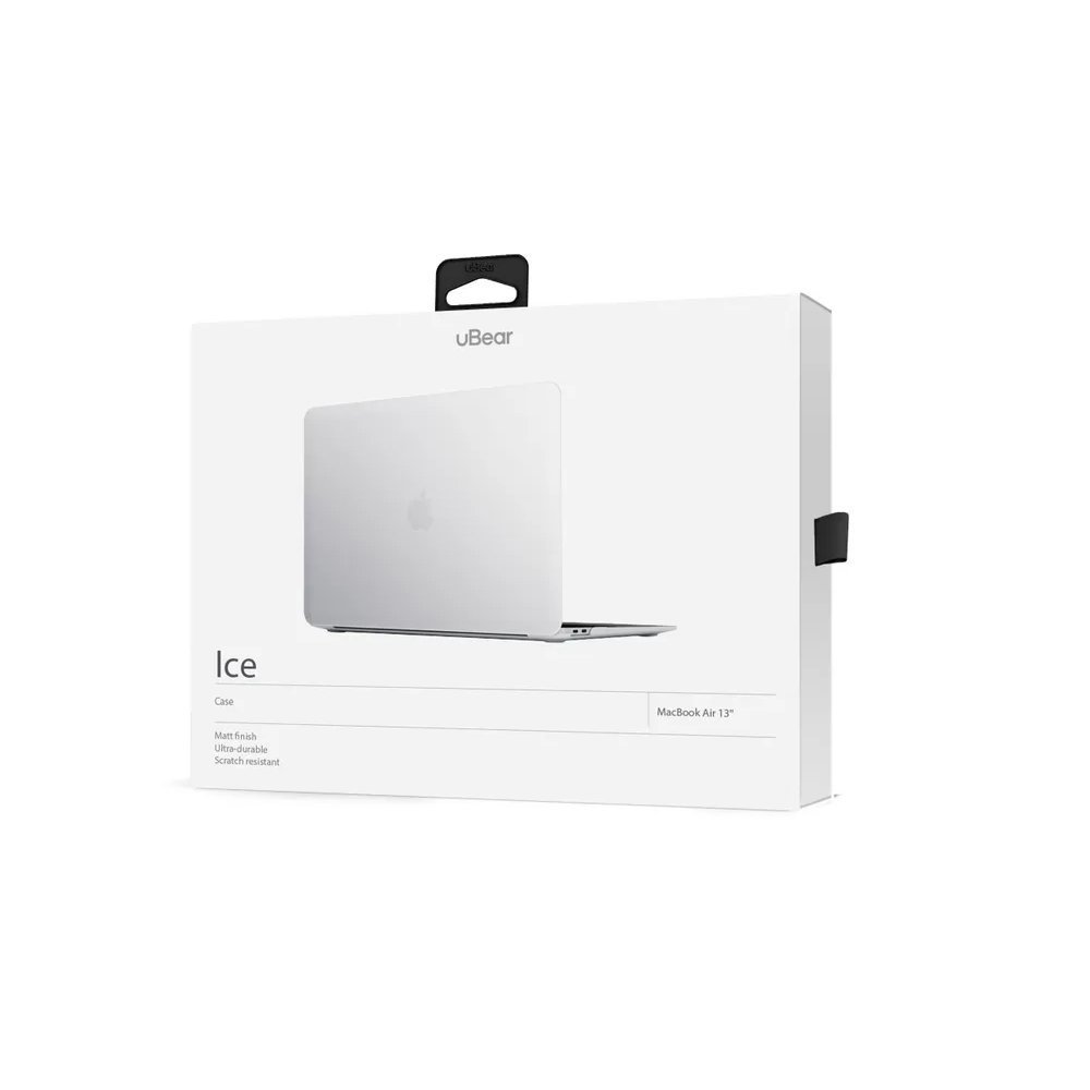 Чехол защитный Ubear Ice Case для MacBook AIr 13" (2020). Цвет: белый