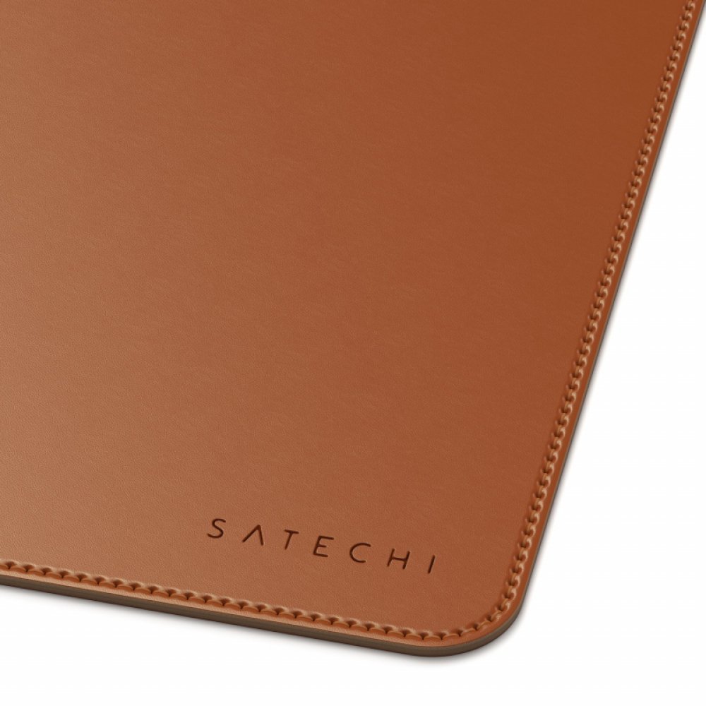 Коврик Satechi Eco Leather Deskmate, эко-кожа 58.5*31 см. Цвет: коричневый