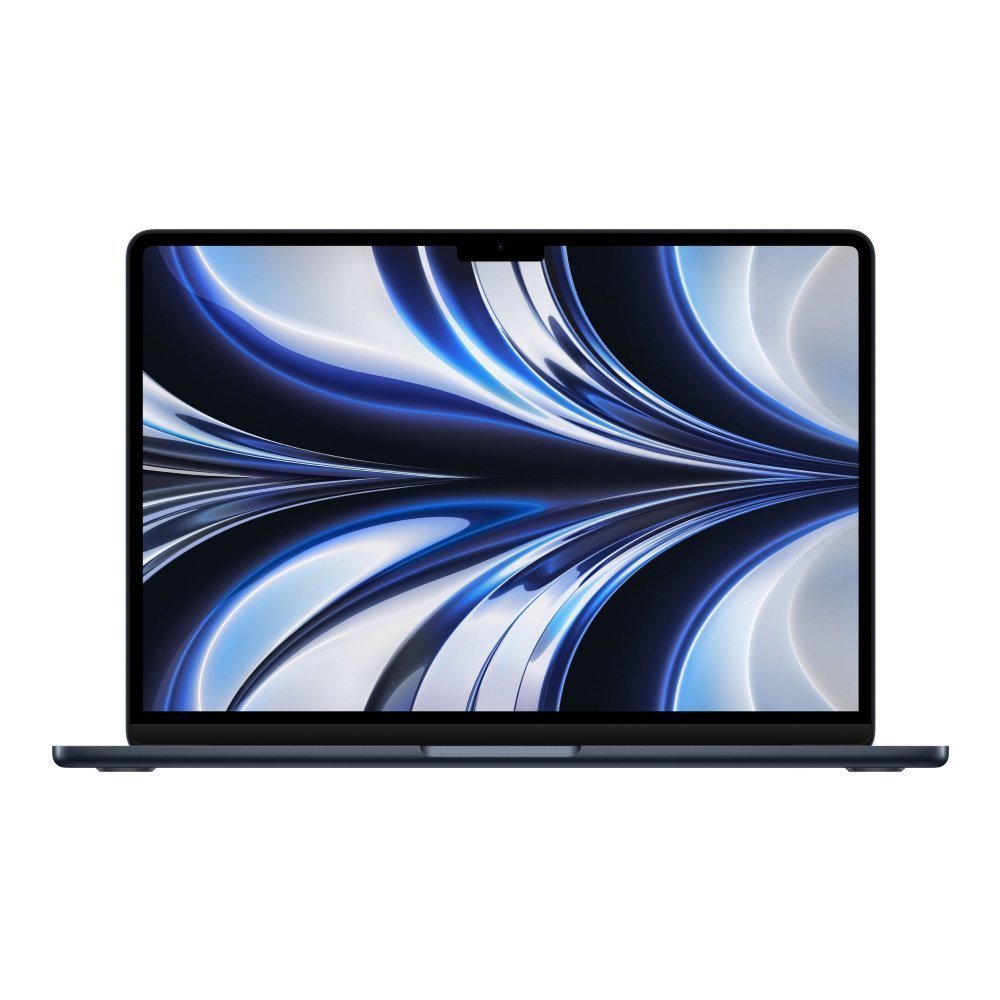 Ноутбук Apple MacBook Air (M2, 2022), 512 ГБ SSD, заводская русская раскладка, "Тёмная ночь"