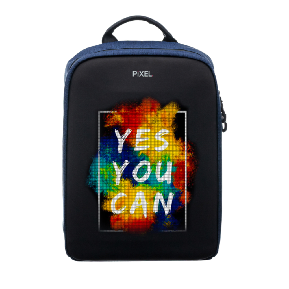 Рюкзак с LED-дисплеем PIXEL PLUS - Цвет: Navy темно-синий; BT
