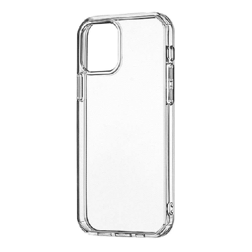 Чехол Ubear Real Case для iPhone 12/12 Pro, усиленный текстурированный. Прозрачный
