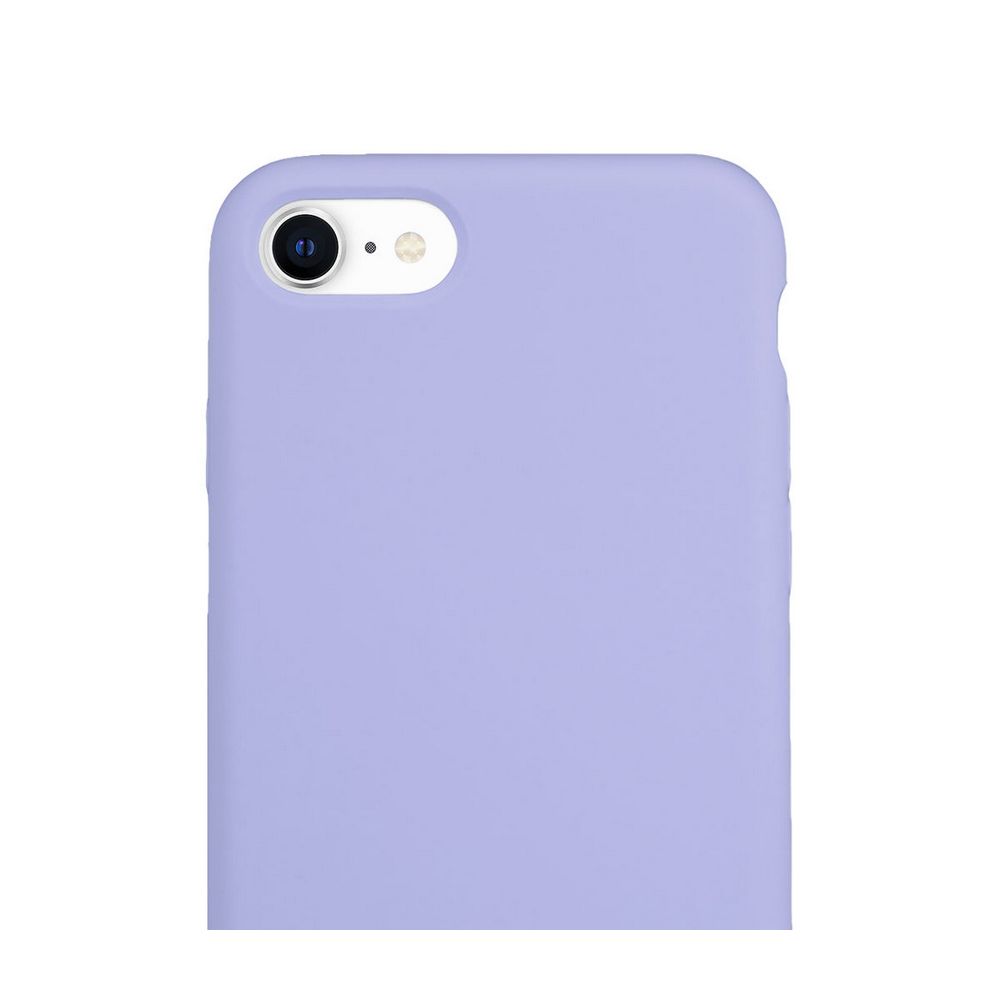 Чехол защитный vlp silicone case для iPhone SE 2020. Цвет: фиолетовый
