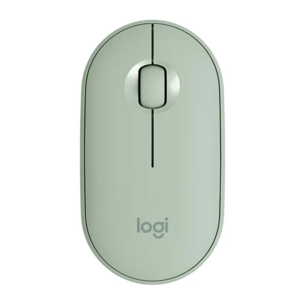 Беспроводная компьютерная мышь Logitech Pebble M350 Цвет: зеленый