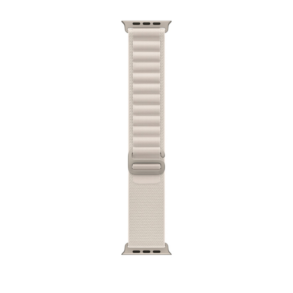 Apple Watch Ultra, 49мм, ремешок "Альпийская петля" цвета "Сияющая звезда"