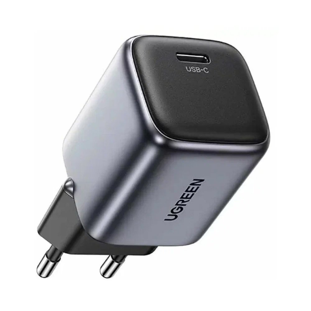 Сетевое зарядное устройство UGREEN CD319 Nexode Mini 30W USB-C GaN Fast Charger с кабелем 1м. Цвет: