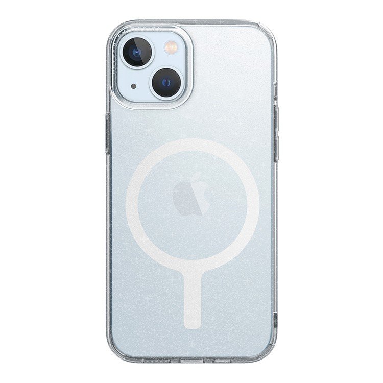 Чехол Uniq Lifepro Xtreme Tinsel MagSafe для iPhone 15. Цвет: прозрачный