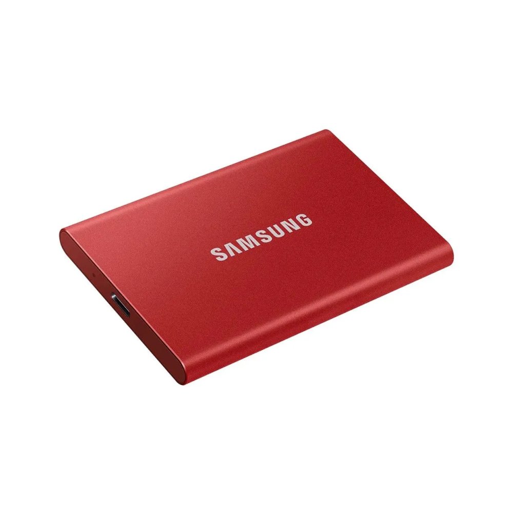 Внешний жесткий диск Samsung T7 Touch SSD, 500GB. Цвет: красный