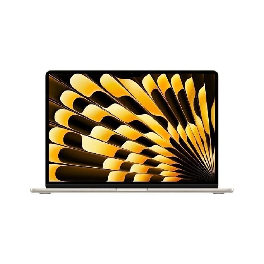 Ноутбук Apple MacBook Air 13" (M3, 2024), 8 ГБ / 256 ГБ SSD Цвет: "Сияющая звезда"