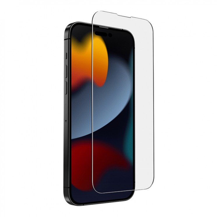 Защитное стекло Uniq OPTIX Vivid (true colors) для iPhone 14 Pro