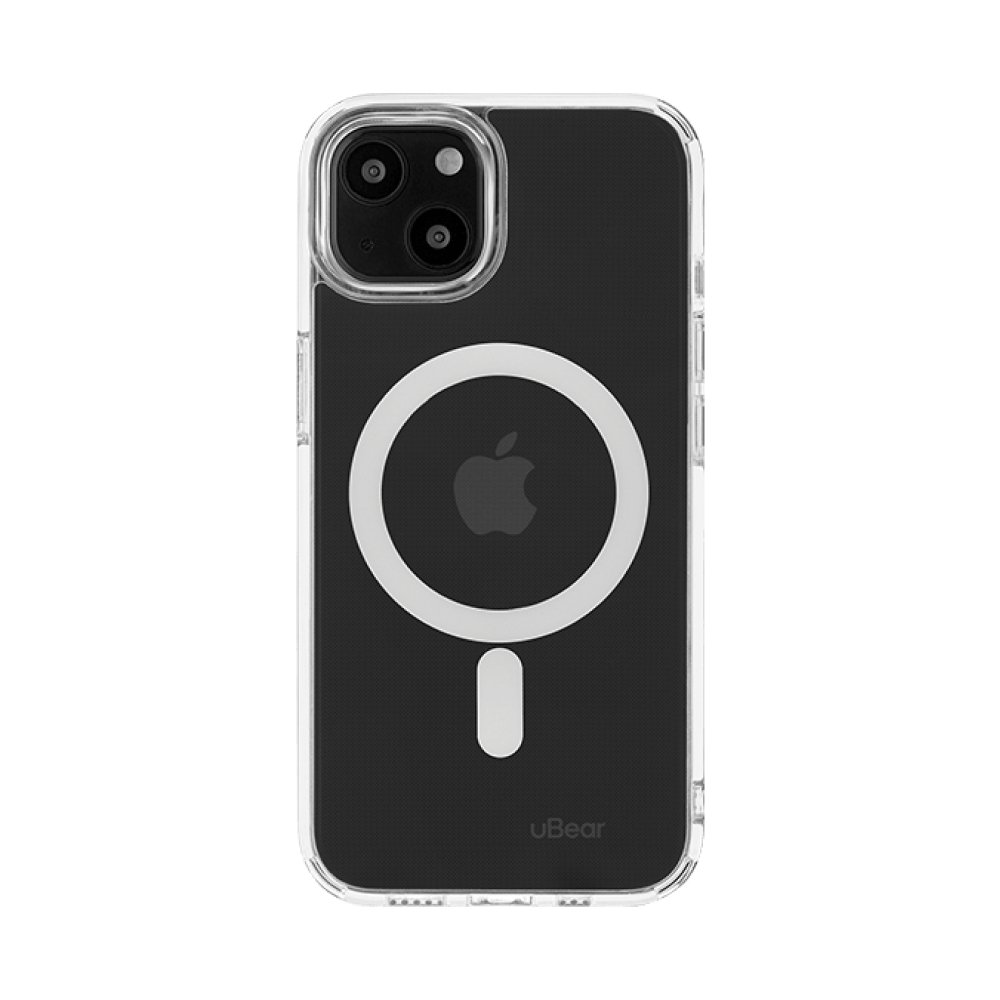Чехол Ubear Real Mag Case для iPhone 14 Plus, усиленный. Прозрачный
