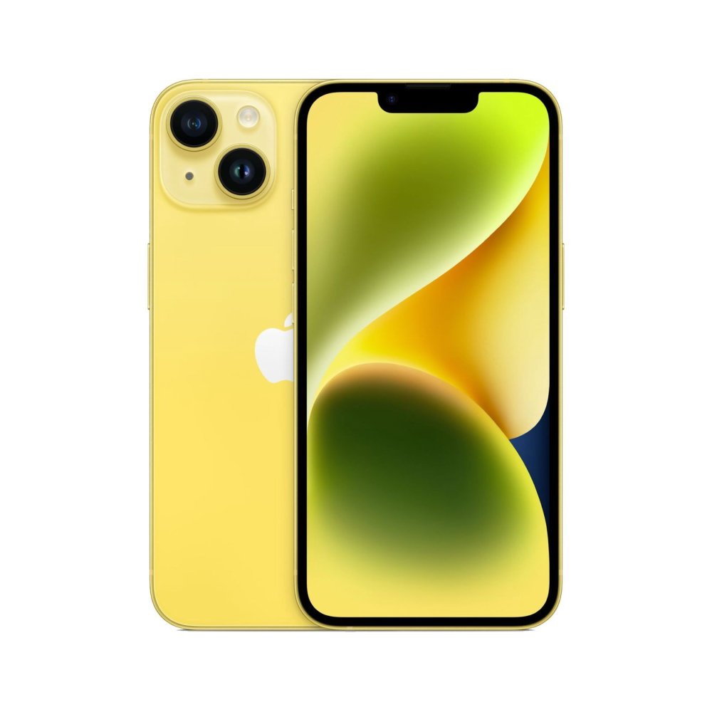 Смартфон Apple iPhone 14 256 ГБ (nano-SIM + eSIM). Цвет: желтый
