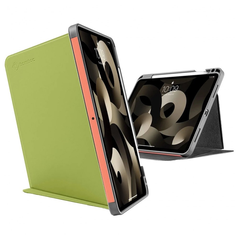 Чехол Tomtoc Tri-use Folio B02 PU/TPU для Apple iPad Air 10.9" (2022/20. Цвет: зелёный