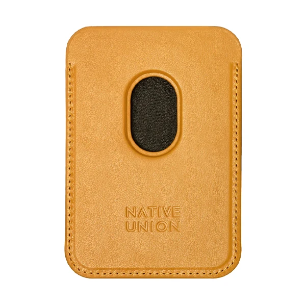 Магнитный бумажник Native Union (RE)CLASSIC CARD WALLET. Цвет: крафт