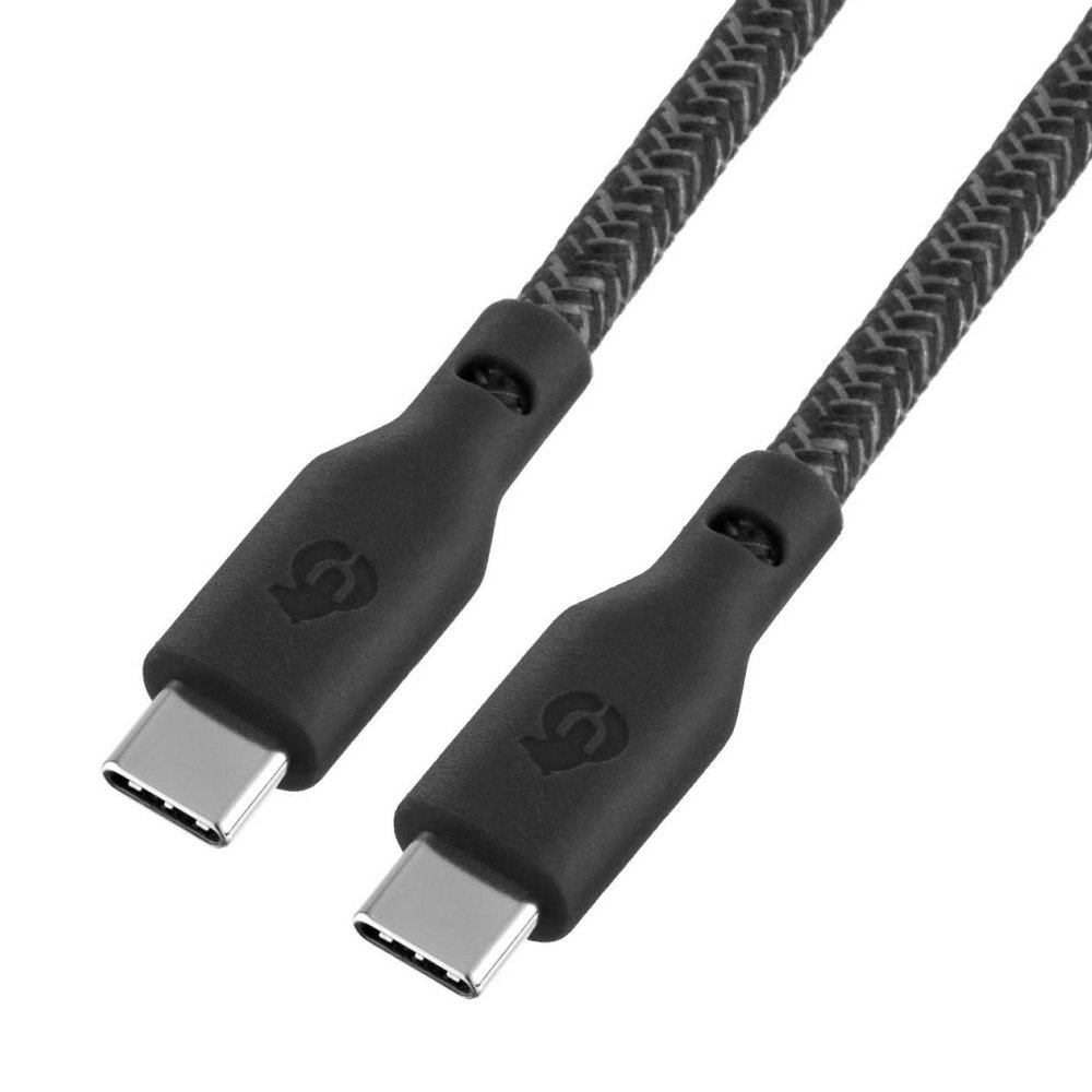 Кабель uBear Trend Cable USB-C — USB-C, 60W, 1.2м. Цвет: чёрный