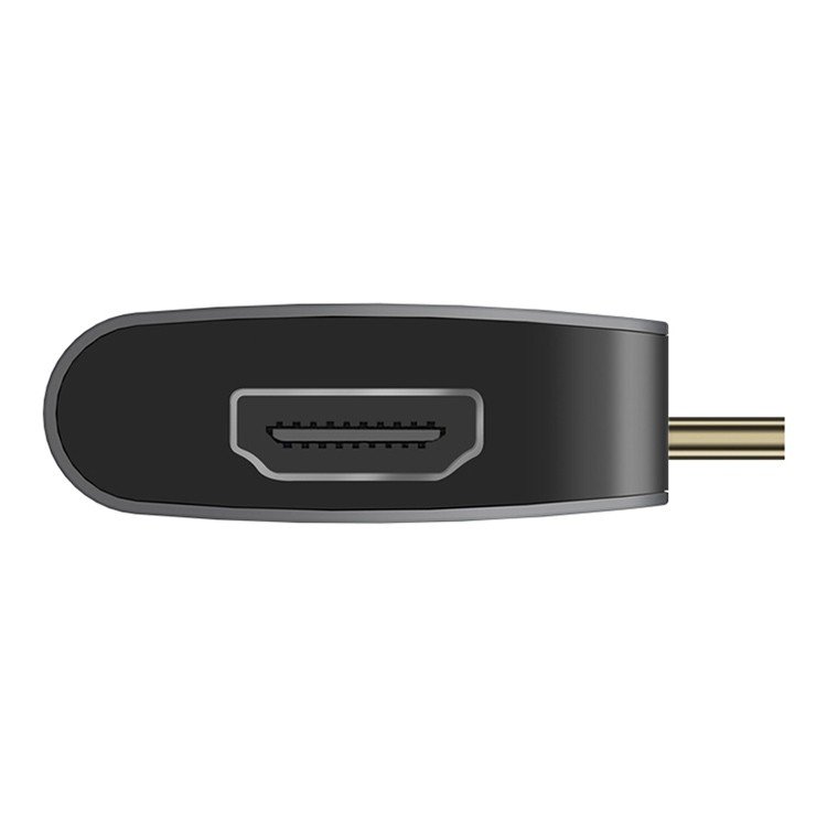 USB-хаб EnergEA AluHUB2 MACPRO 2 USB-C, USB-A, HDMI, SD/Micro SD. Цвет: серый