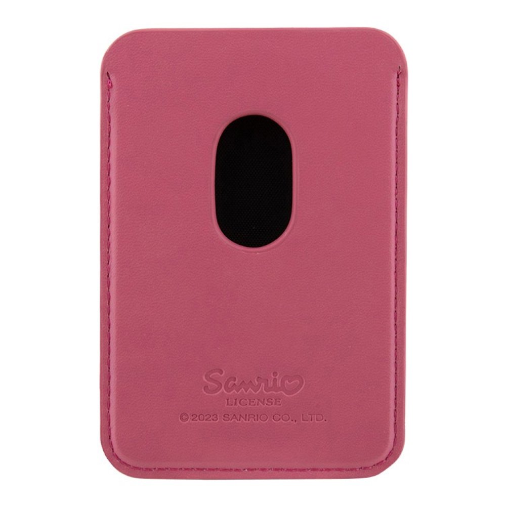 Магнитный бумажник Hello Kitty Cardslot MagSafe PU leather Dreaming Kitty. Цвет: розовый