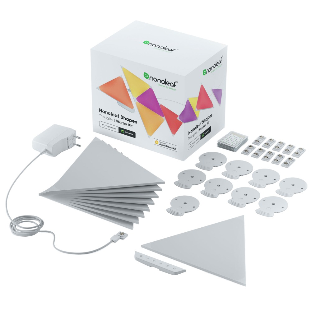 Светильник светодиодный Nanoleaf Nanoleaf Shapes Triangles Starter Kits из 9 панелей
