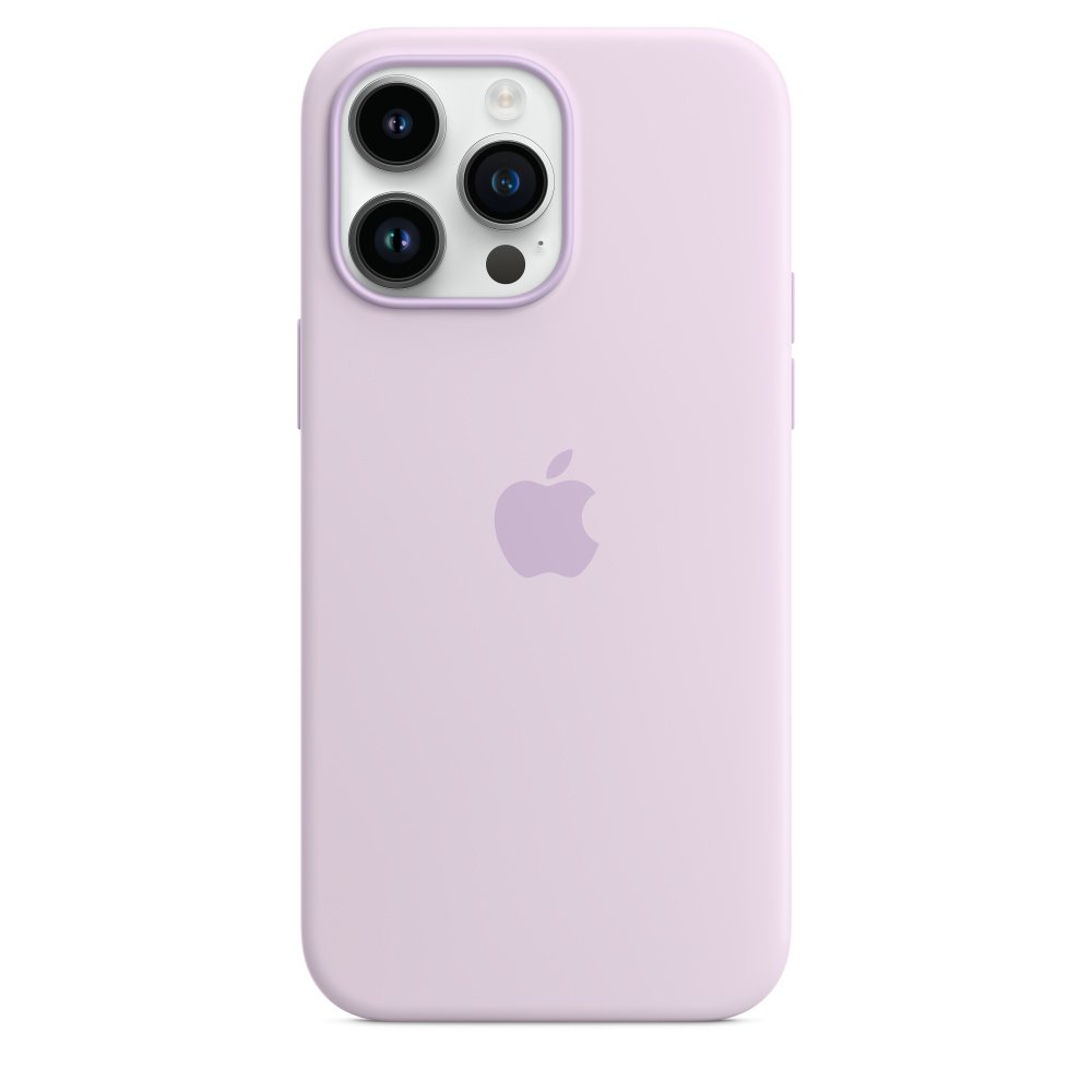 Силиконовый чехол MagSafe для iPhone 14 Pro Max Silicone Case with MagSafe - Lilac